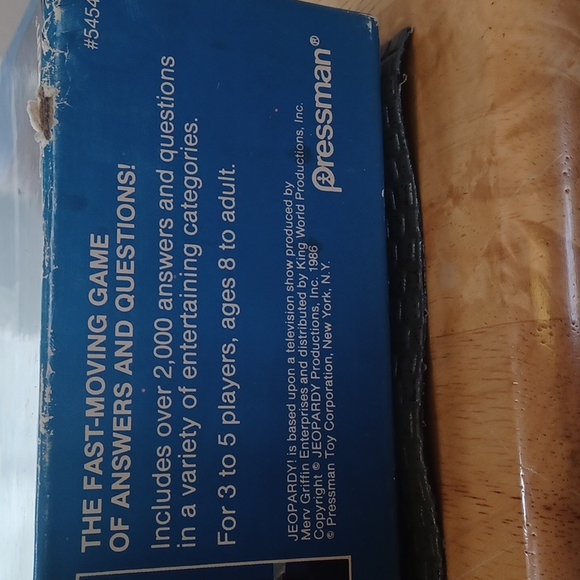 Vintage 1986 jeopardy board game - Picture 2 of 10